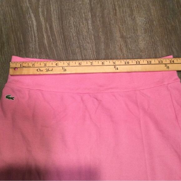 Lacoste Pink Cotton Veronica Skirt 6 - Picture 5 of 7